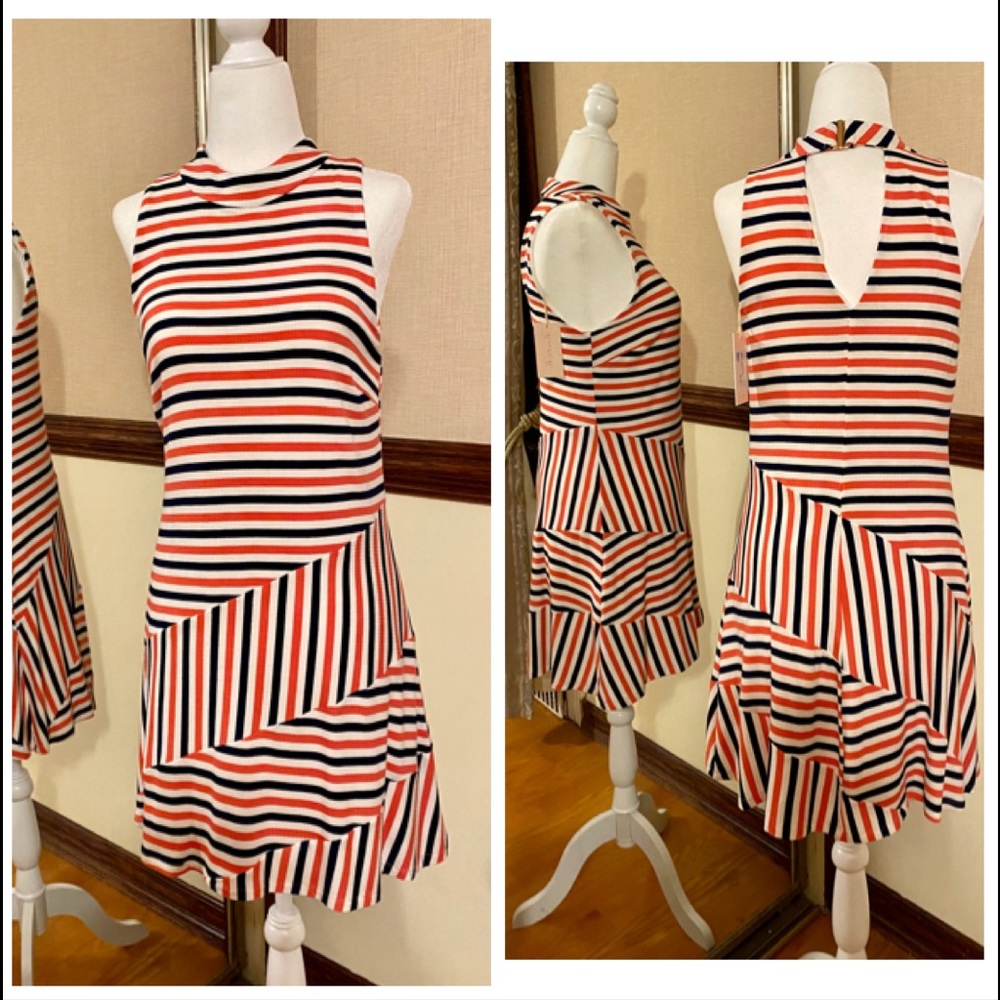 Hutch Multi Nautical Stripe Dress